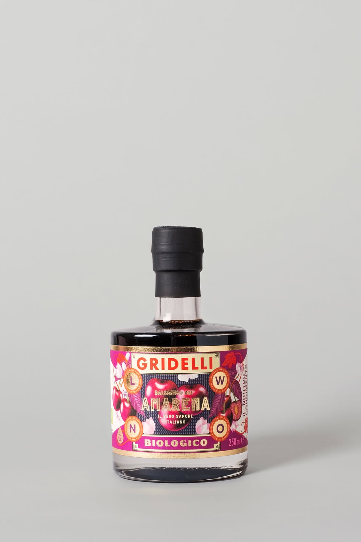 Aceto Balsamico All' Amarena, 250 ml från Gridelli – köp hos Gridelli