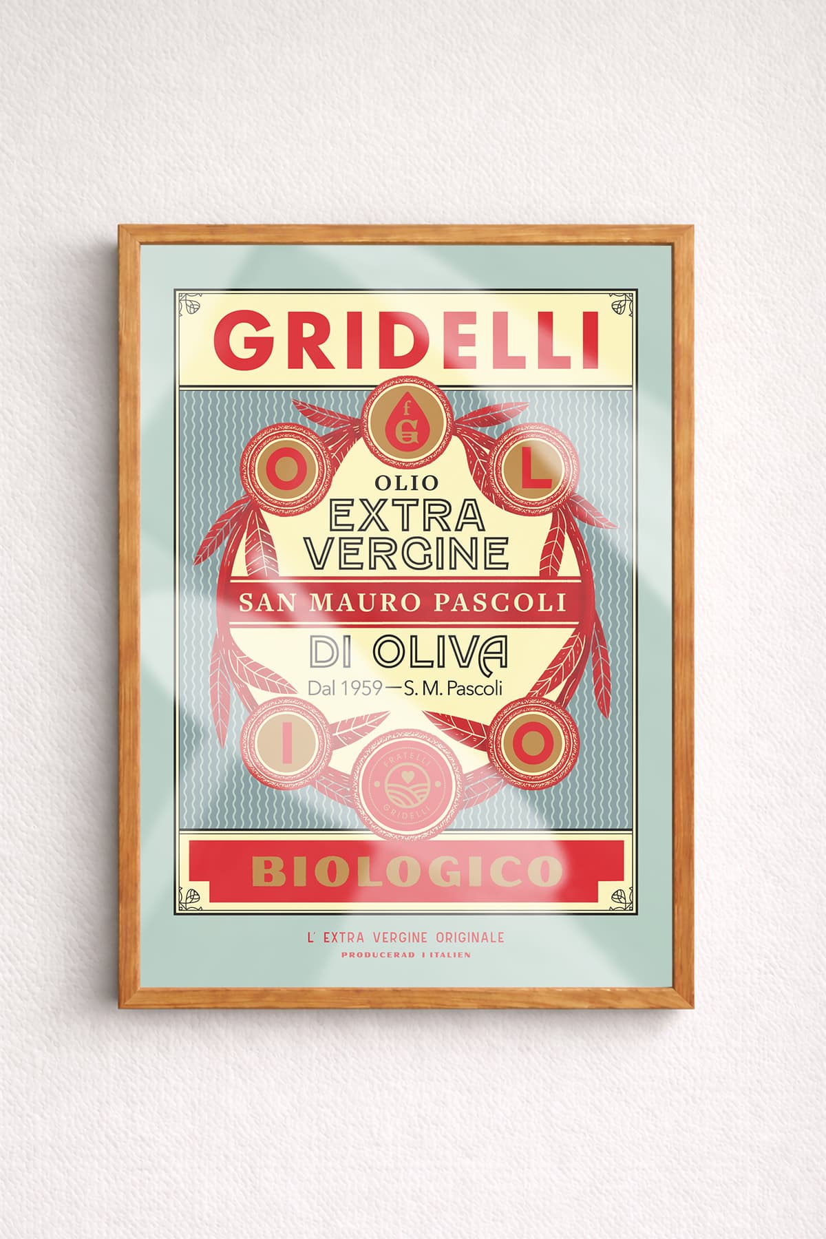 Affisch San Mauro 30 x 40 cm från Gridelli – köp hos Gridelli