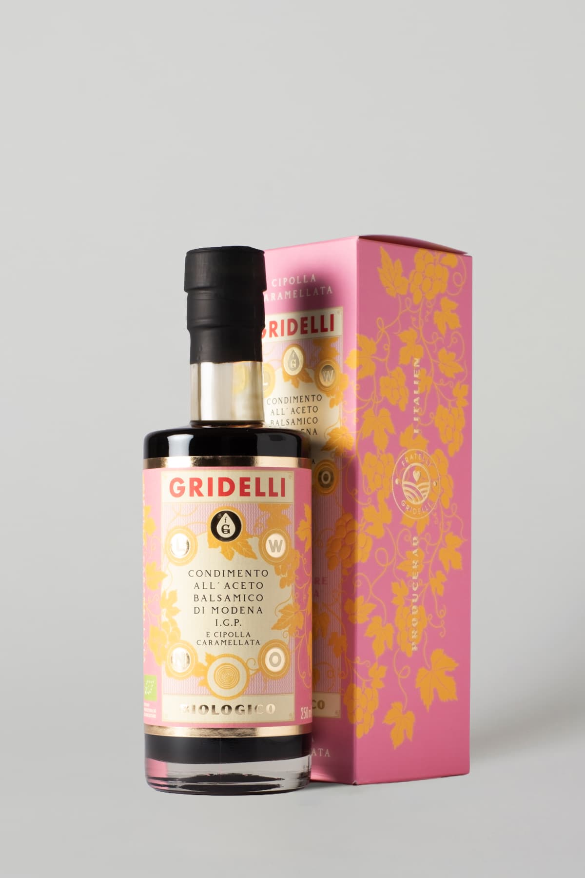 Balsamico e Cipolla Caramellata 250 ml, EKO från Gridelli – köp hos Gridelli