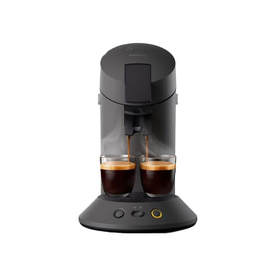 Philips Senseo Original Plus CSA210/51 Kaffemaskin med kaffepads - Grå från Philips – köp hos Coffee Friend