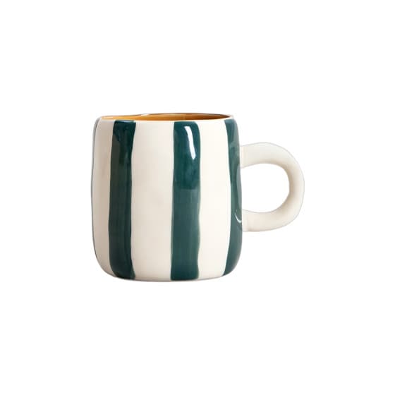 Homla TORRIT Green Stripes mugg, 100 ml – från Homla – 63 kr – hos Coffee Friend