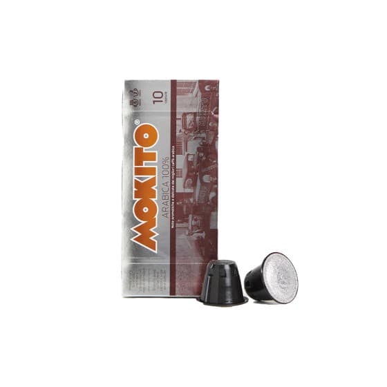 Kaffekapslar kompatibla med Nespresso® Mokito Arabica 100%, 10 st – från Mokito – 50 kr – hos Coffee Friend