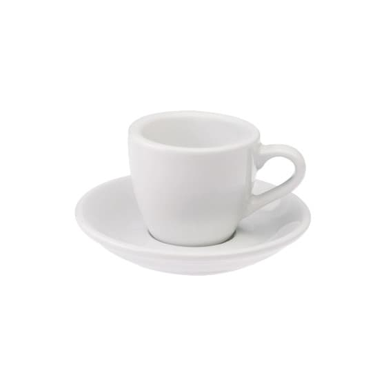 Espressokopp med underlägg Loveramics Egg White, 80 ml – från Loveramics – 180 kr – hos Coffee Friend