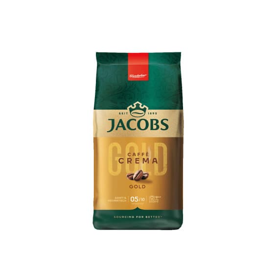 Kaffebönor JACOBS CREMA GOLD, 1 kg – från JDE – 171 kr – hos Coffee Friend