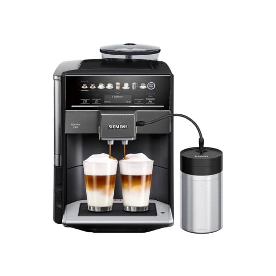 Siemens EQ6 Plus S300 TE653M19RW Helautomatisk kaffemaskin bönor - Svart – från Siemens – 7295 kr – hos Coffee Friend