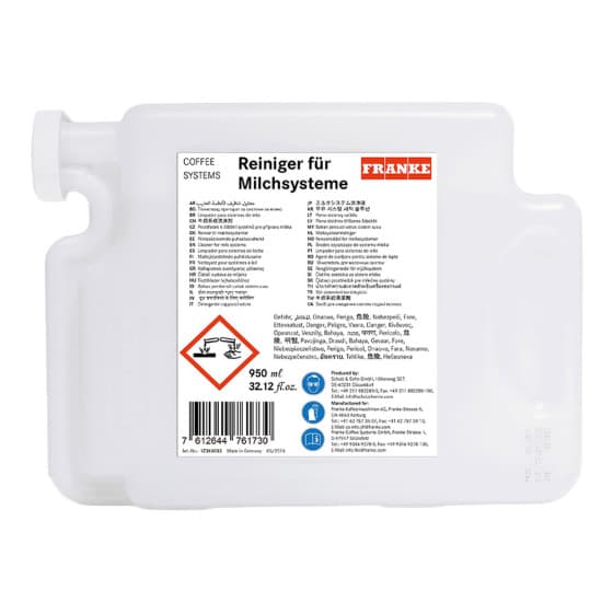 Mjölksystemsrengöring för Franke kaffemaskiner, 950 ml (567.0000.009) från Franke – köp hos Coffee Friend