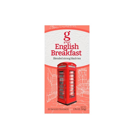 Svart te g’tea! Breakfast Time, 25 st. – från g’tea! – 21 kr – hos Coffee Friend