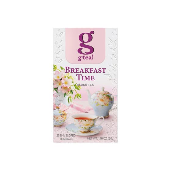 Svart te g’tea! Breakfast Time, 25 st. – från g’tea! – 27 kr – hos Coffee Friend