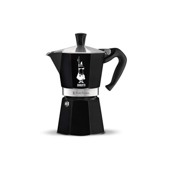 Mokabryggare Bialetti Moka Express Black 6 cups från Bialetti – köp hos Coffee Friend