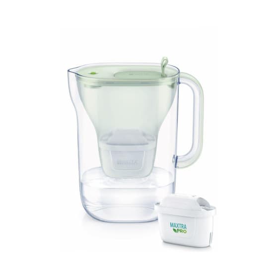 BRITA Style eco Vattenfilterkanna 2.4 l grön + Maxtra PRO All-in-1 vattenfilter från Brita – köp hos Coffee Friend