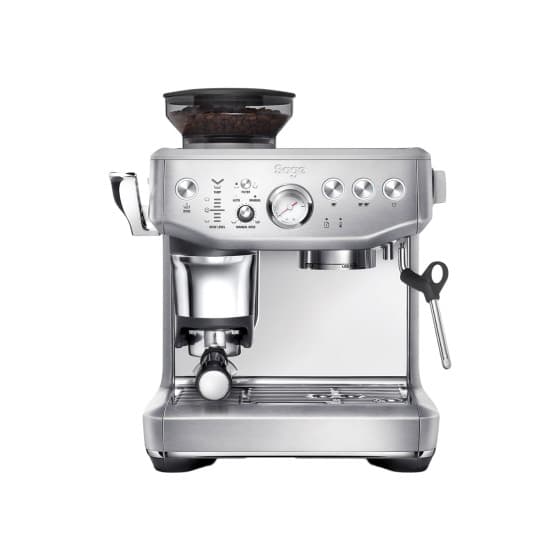 Sage the Barista Express™ Impress SES876BSS Espressomaskin med kvarn - Silver – från Sage – 7299 kr – hos Coffee Friend