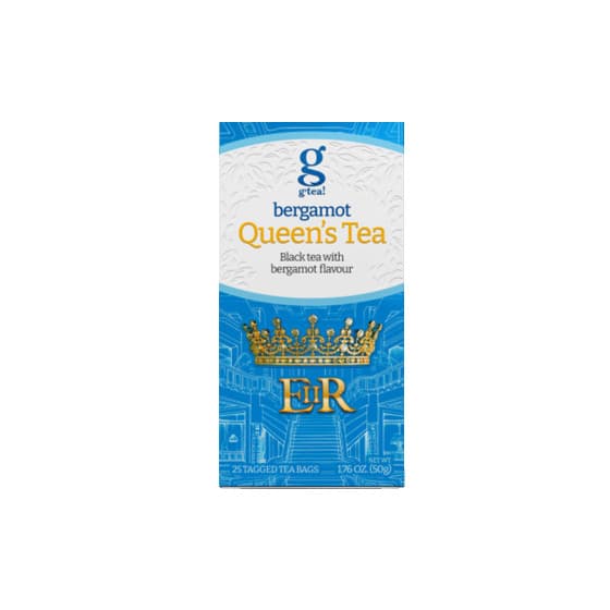 Svart te g"tea! Bergamot Queen"s Tea, 25 st. – från g’tea! – 21 kr – hos Coffee Friend