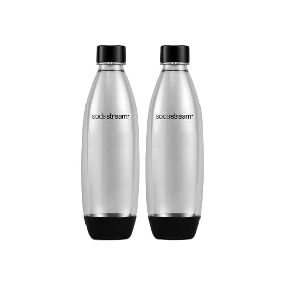 Flaskor SodaStream Fuse Black (passar för SodaStream kolsyrare), 2 x 1 l från SodaStream – köp hos Coffee Friend