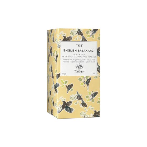 Svart te Whittard of Chelsea English Breakfast, 25 st. – från Whittard of Chelsea – 84 kr – hos Coffee Friend