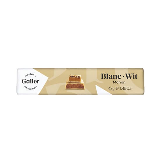 Chokladstång Galler White Manon, 42 g – från Galler – 16 kr – hos Coffee Friend