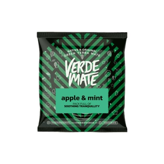 Mate te Verde Mate Green Apple &amp; Mint, 50 g – från Verde Mate – 23 kr – hos Coffee Friend