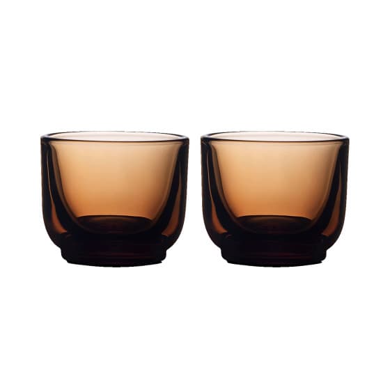 Fellow Pirch Espresso Amber glas-set, 2 st. x 89 ml – från Fellow – 390 kr – hos Coffee Friend