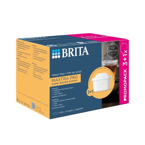 BRITA Maxtra Pro Hard Water Expert vattenfilter, 4 (3+1) st. från Brita – köp hos Coffee Friend