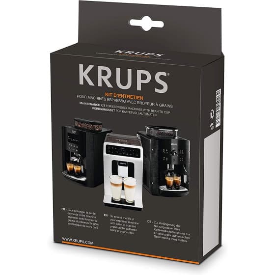 Underhållsset för Krups helautomatiska kaffemaskiner (XS530010) från Krups – köp hos Coffee Friend