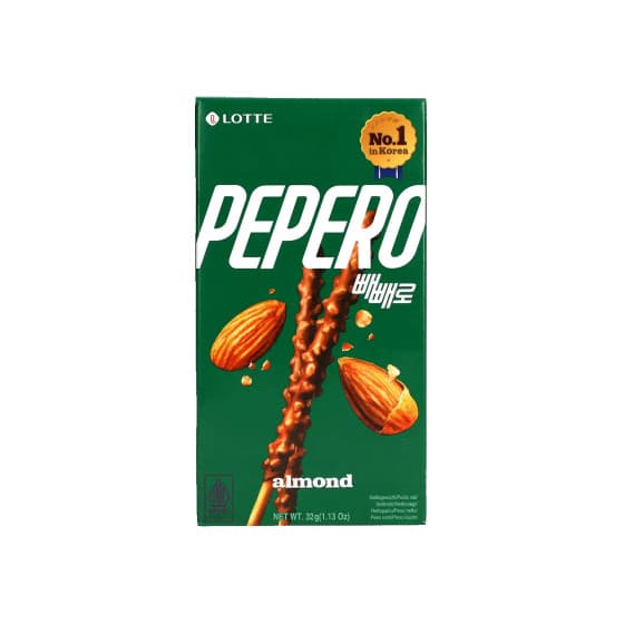 Kakpinnar Pepero Almond &amp; Chocolate, 32 g – från Pepero – 17 kr – hos Coffee Friend