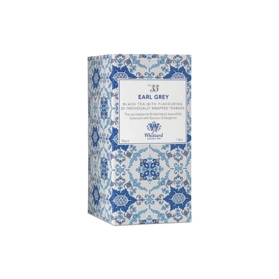 Svart te Whittard of Chelsea Earl Grey, 25 st. – från Whittard of Chelsea – 84 kr – hos Coffee Friend
