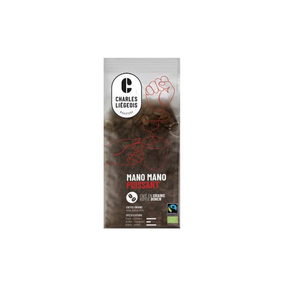 Kaffebönor Charles Liégeois Mano Mano puissant, 250g från Charles Liégeois – köp hos Coffee Friend
