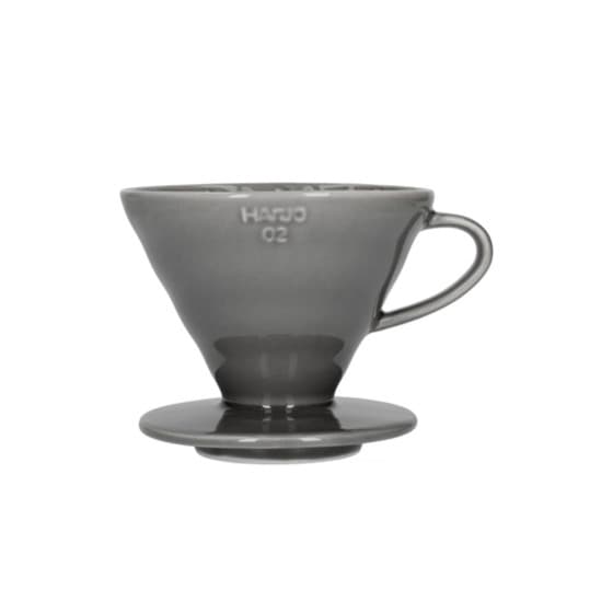 Keramisk kaffedroppare Hario V60-02 Grey – från Hario – 293 kr – hos Coffee Friend