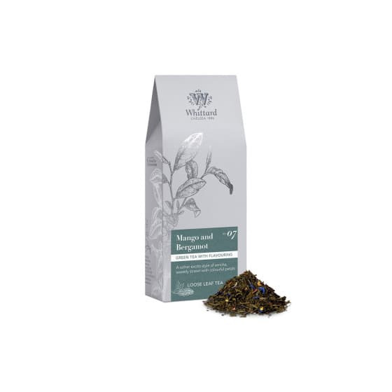 Grönt te Whittard of Chelsea Mango &amp; Bergamot, 100 g – från Whittard of Chelsea – 110 kr – hos Coffee Friend