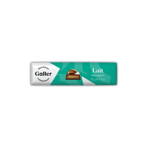 Chokladstång Galler Milk Marzipan, 70 g – från Galler – 21 kr – hos Coffee Friend