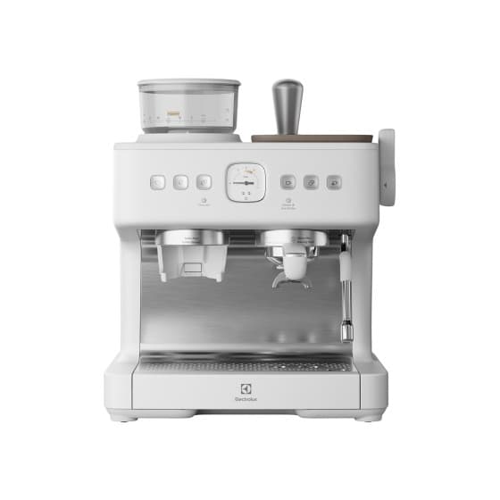 Electrolux 800 Series E8EC1-8SW Espressomaskin bönor - Vit från Electrolux – köp hos Coffee Friend