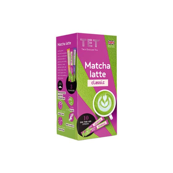 Instant tedryck True English Tea Matcha Latte Classic, 10 st. – från True English Tea – 48 kr – hos Coffee Friend