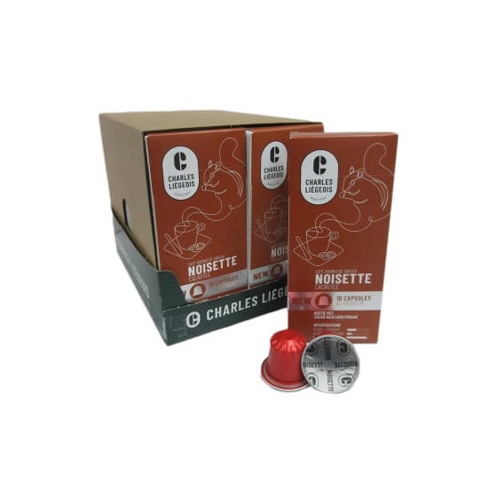 Kaffekapslar kompatibla med Nespresso® Charles Liégeois Noisette, 10 st. från Charles Liégeois – köp hos Coffee Friend