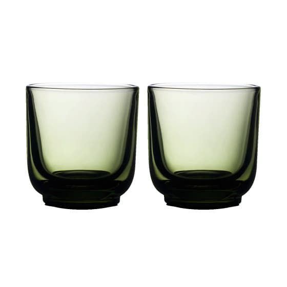 Fellow Pirch Cappuccino Woodland glas-set, 2 st. x 192 ml – från Fellow – 320 kr – hos Coffee Friend