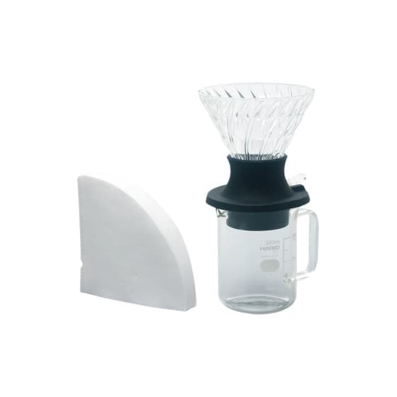 Hario V60 02 Switch Immersion Dripper, Storlek 02, 200ml + Pappersfilter från Hario – köp hos Coffee Friend