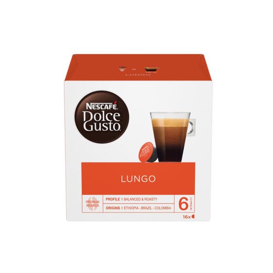 Kaffekapslar NESCAFÉ® Dolce Gusto® Lungo, 16 st. – från NESCAFÉ® Dolce Gusto® – 53 kr – hos Coffee Friend