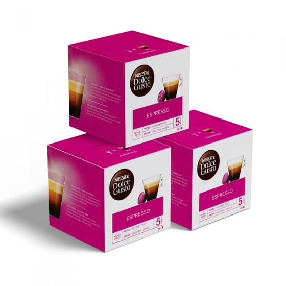 Kaffekapslar NESCAFÉ® Dolce Gusto® Espresso, 16 st. – från NESCAFÉ® Dolce Gusto® – 198 kr – hos Coffee Friend