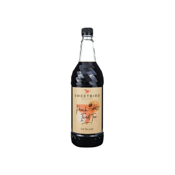 Sirap för iste Sweetbird Peach Iced Tea, 1 l – från Sweetbird – 139 kr – hos Coffee Friend