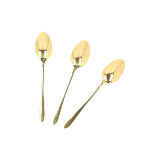 Teskedset Homla STILO Gold, 3 st. från Homla – köp hos Coffee Friend