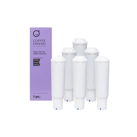 Vattenfilter-set Coffee Friend för Melitta / Krups / Nivona kaffemaskiner, 6 st. från Coffee Friend – köp hos Coffee Friend