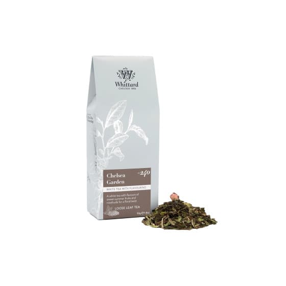 Vitt te Whittard of Chelsea Chelsea Garden, 50 g – från Whittard of Chelsea – 144 kr – hos Coffee Friend