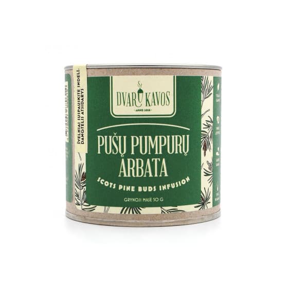 Infusion av tallknoppar Dvaro Kavos, 50 g – från Dvaro Kavos – 54 kr – hos Coffee Friend