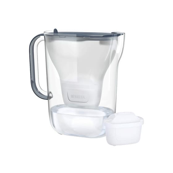 BRITA Style Essential MXPRO LED Vattenfilterkanna, 2,4 l - Grå från Brita – köp hos Coffee Friend
