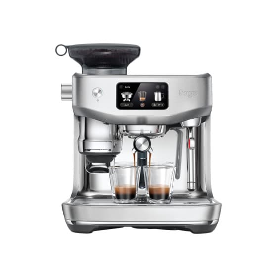 Sage the Oracle™ Jet SES985BSS espressomaskin med bönor – Silver – från Sage – 19999 kr – hos Coffee Friend