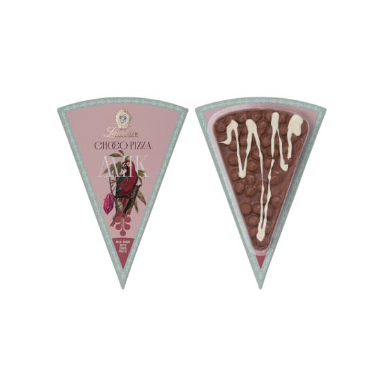 Mjölkchokladpizza med chokladkulor Laurence, 100 g – från Laurence – 55 kr – hos Coffee Friend