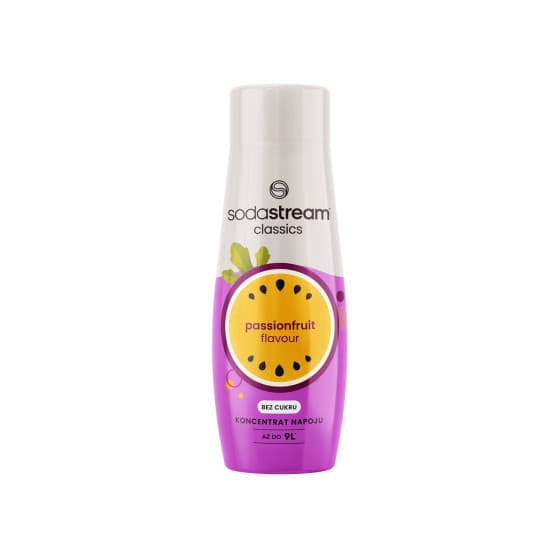 Sirap SodaStream Classics Passionfruit Zero (för SodaStream kolsyrare), 440 ml från SodaStream – köp hos Coffee Friend