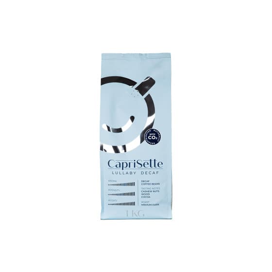 Koffeinfria kaffebönor Caprisette Lullaby Decaf, 1 kg – från Caprisette – 308 kr – hos Coffee Friend