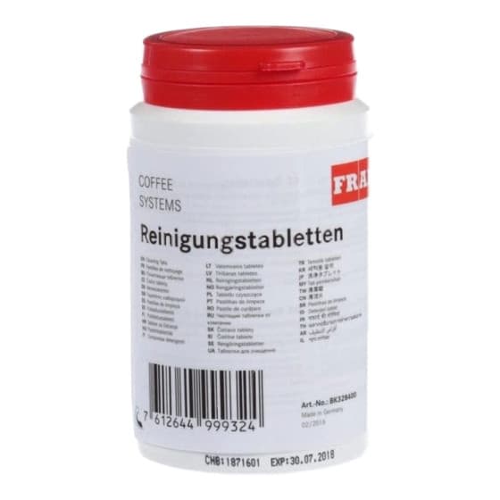 Rengöringstabletter för Franke kaffemaskiner, 100 st. (567.0000.010) – från Franke – 348 kr – hos Coffee Friend