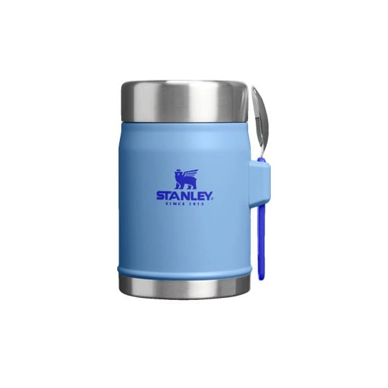 Stanley Classic Legendary Blue Sky mattermos med sked, 0,4 l - ljusblå – från Stanley – 430 kr – hos Coffee Friend