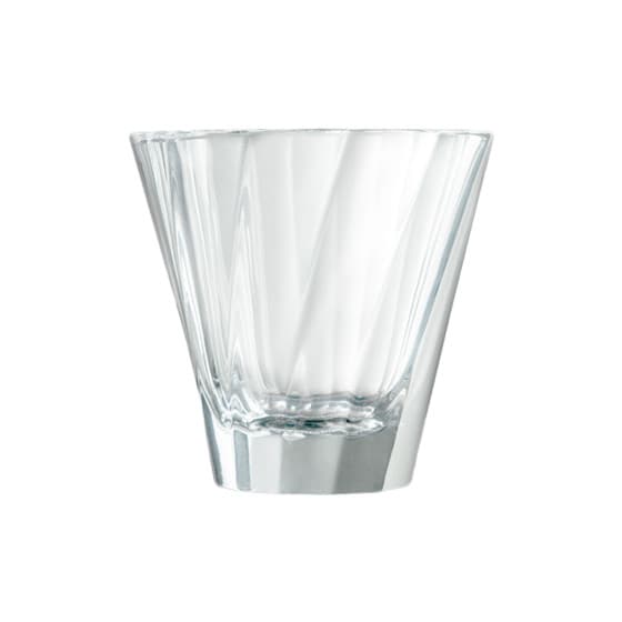 Vridet cappuccinoglas Loveramics Urban Glass (Clear), 180 ml. från Loveramics – köp hos Coffee Friend