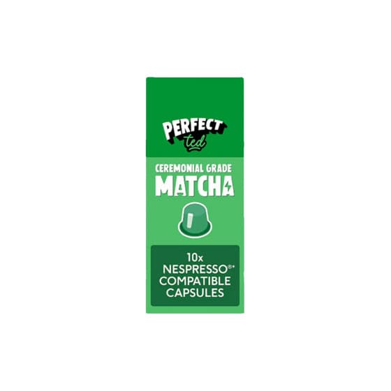Matcha-kapslar för Nespresso® Original kaffemaskiner PerfectTed, 10 st. – från PerfectTed – 75 kr – hos Coffee Friend